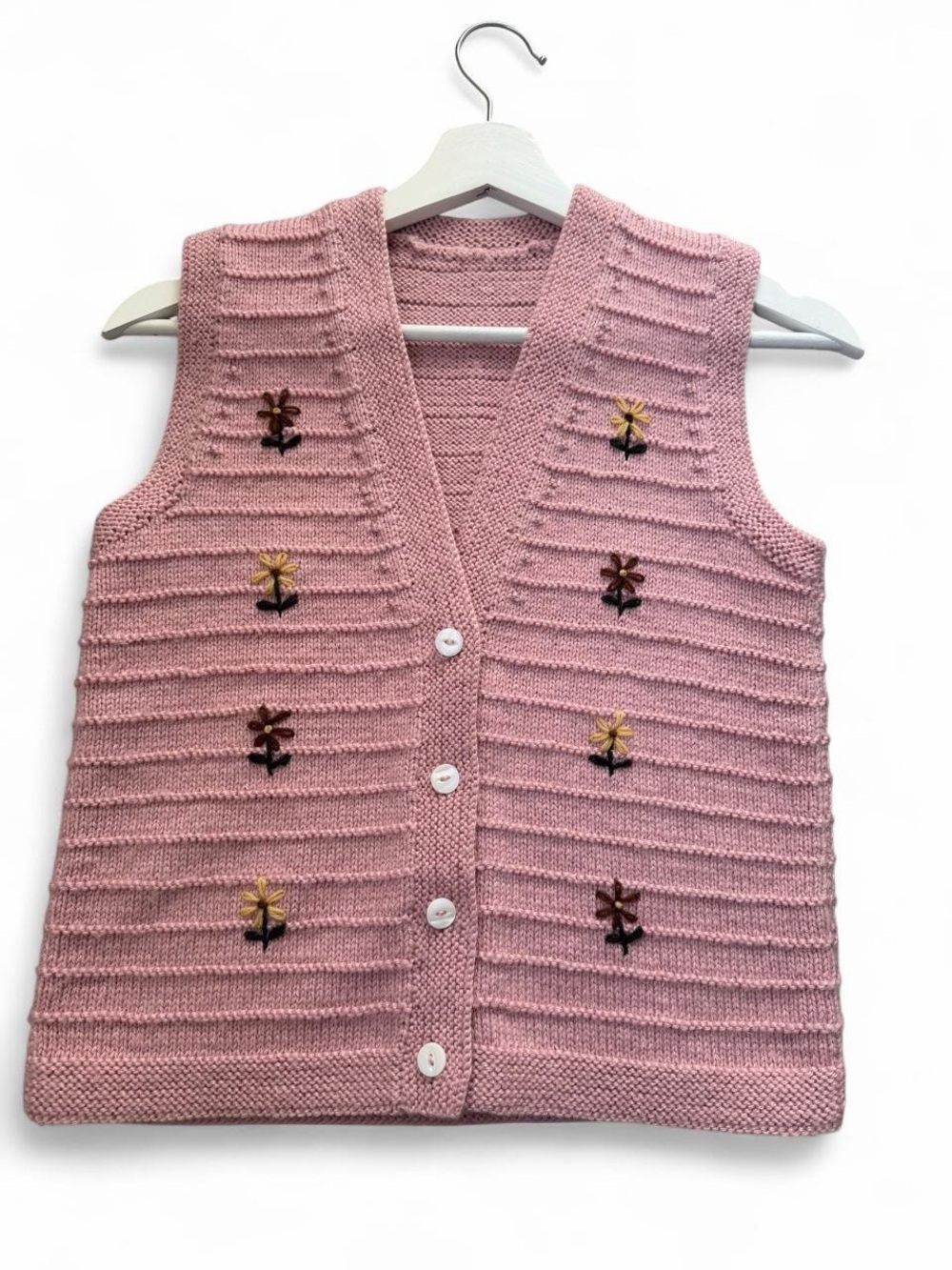 Pink Knit Top, Size S